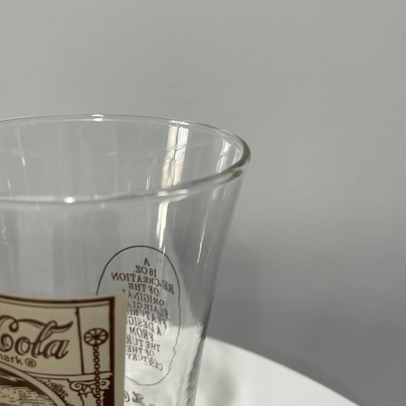 Coca Cola Glasses 16oz Victorian Lady Archives Coca Cola Company advertising - Picture 11 of 14
